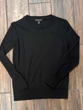 Banana Republic Women's Black Crewneck Sweater Small
